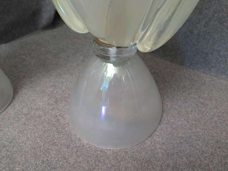 Mid-20th Century Table Lamp by Barovier and Toso
