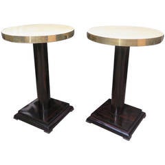 Pair of Side Tables Art Deco 2