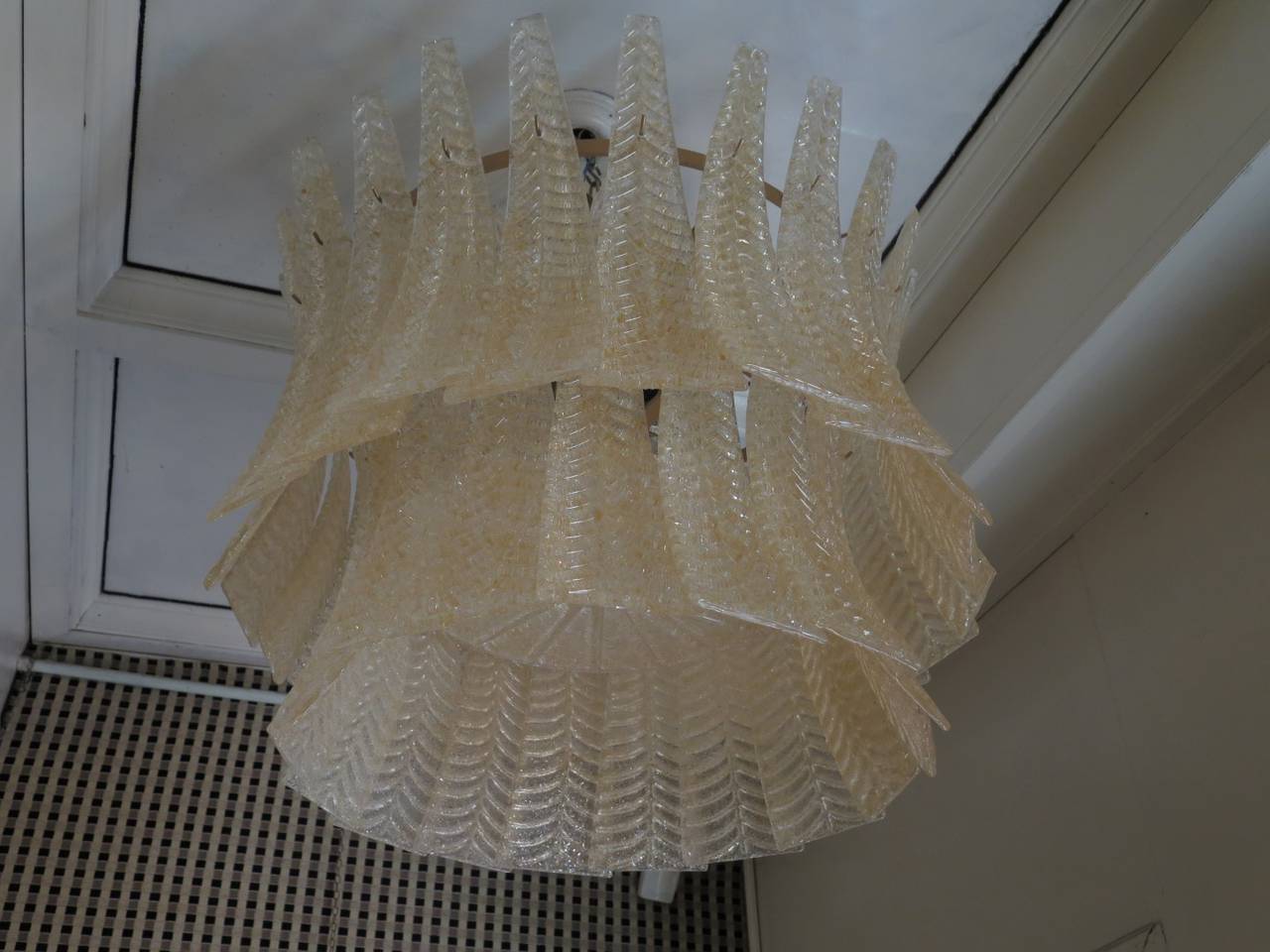 Mid-20th Century Barovier & Toso Chandelier, 1950s