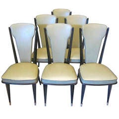 Six Beautiful chairs by Dassi