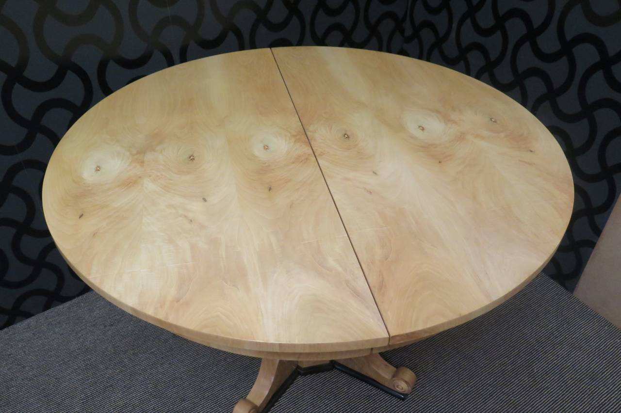 Rare Biedermeier Extendable Table In Excellent Condition In Roma, Lazio