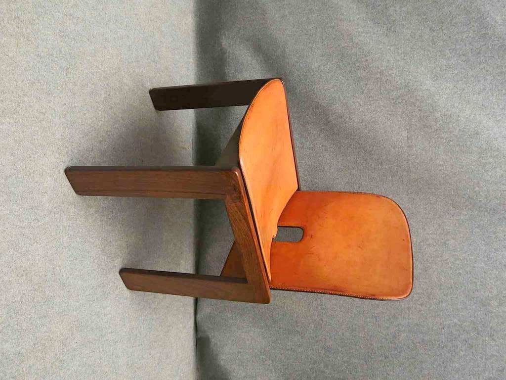 Set Of 4 Chairs By Afra And Tobia Scarpa For Cassina Model 121 In Excellent Condition In Rome, IT