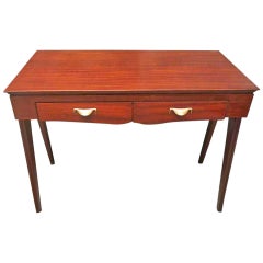 1950 Ico Parisi Rectangular Mahogany Wood Italy Midcentury Desk