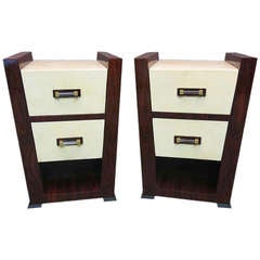 Antique Two Beautyful Bedside Tables