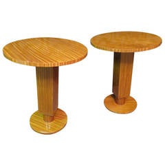 Pair of Art Deco Side Tables 11