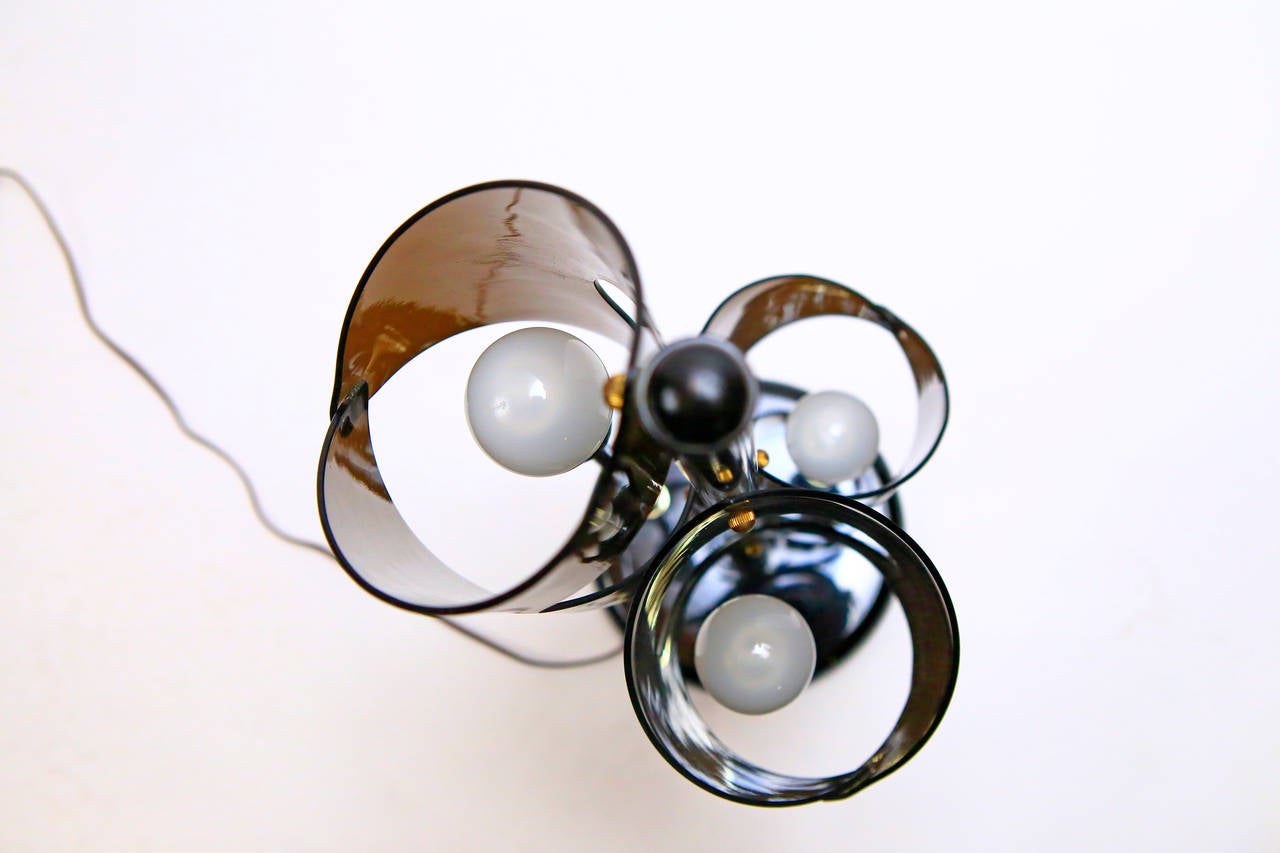 Pair of Sculptural Italian, 1960s Table Lamps 4
