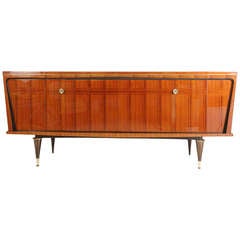 Vintage Hight quality exotic wood Franch signed  sideboard 1940's1950's-