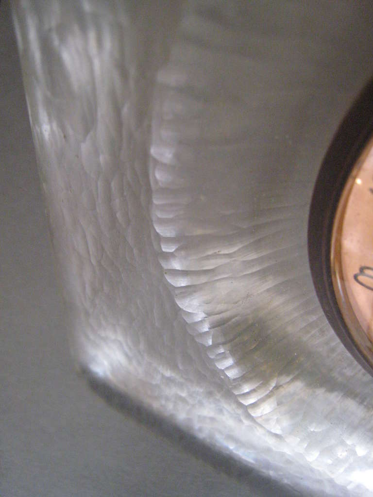 Carlo Scarpa for Venini Murano Glass Table Clock 1