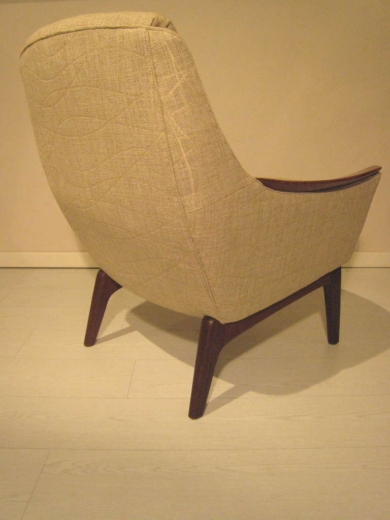 Norwegian A pair of 1950's armchairs by LK.Hielle- Norway