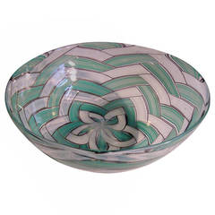 Stunning Murano Glass Bowl "A Spina" by Ercole Barovier, 1958 2