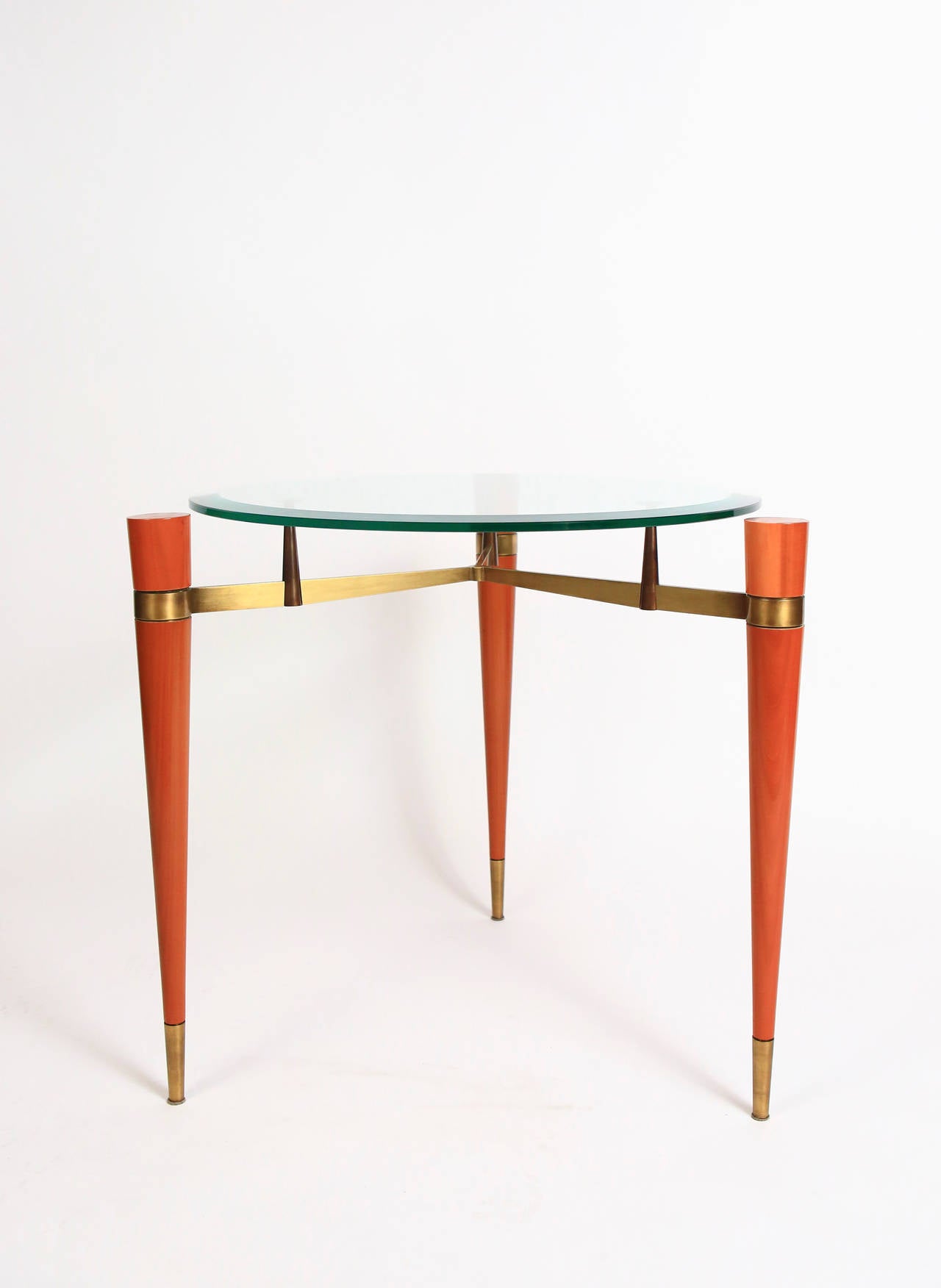 Mid-Century Modern Outstanding Pair of Italian 1970s Side Tables or Night Stands