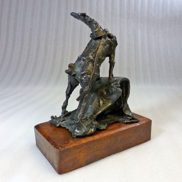 Heriberto Juarez, Bronze Horse Sculpture In Good Condition For Sale In Mexico City, D.F.