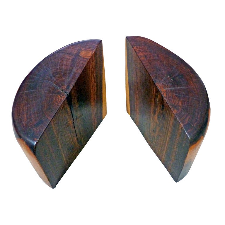 Mesquite Bookends designed by Don Shoemaker