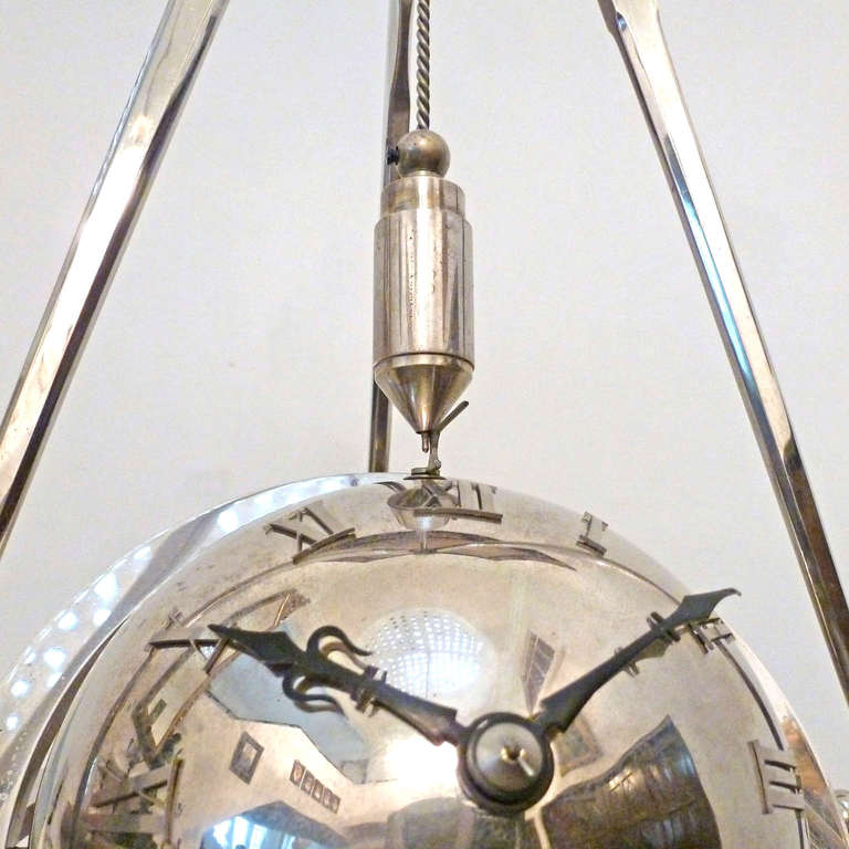 Guilmet , Mystery Clock with Conical Pendulum, Paris, 1880 In Excellent Condition In Mexico City, D.F.