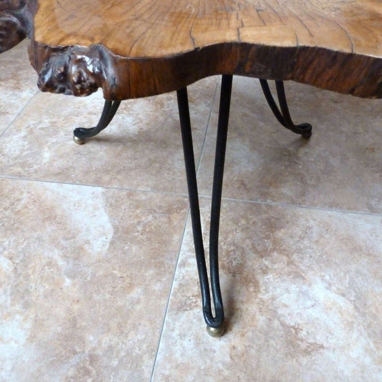 legs for tree stump table