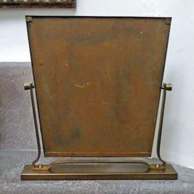 Arturo Pani, Brass Vanity Mirror 1