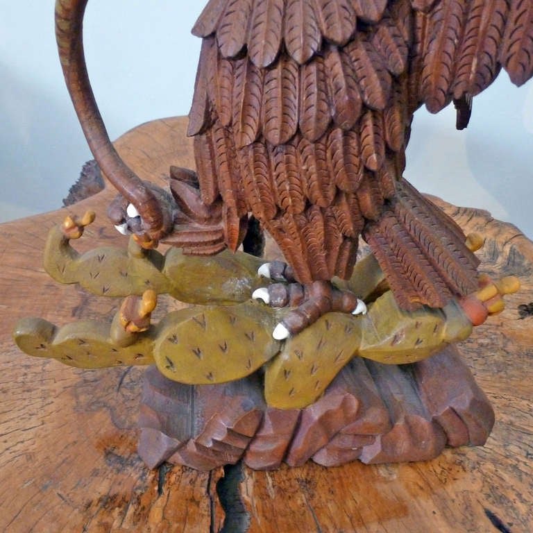 mexican eagle art