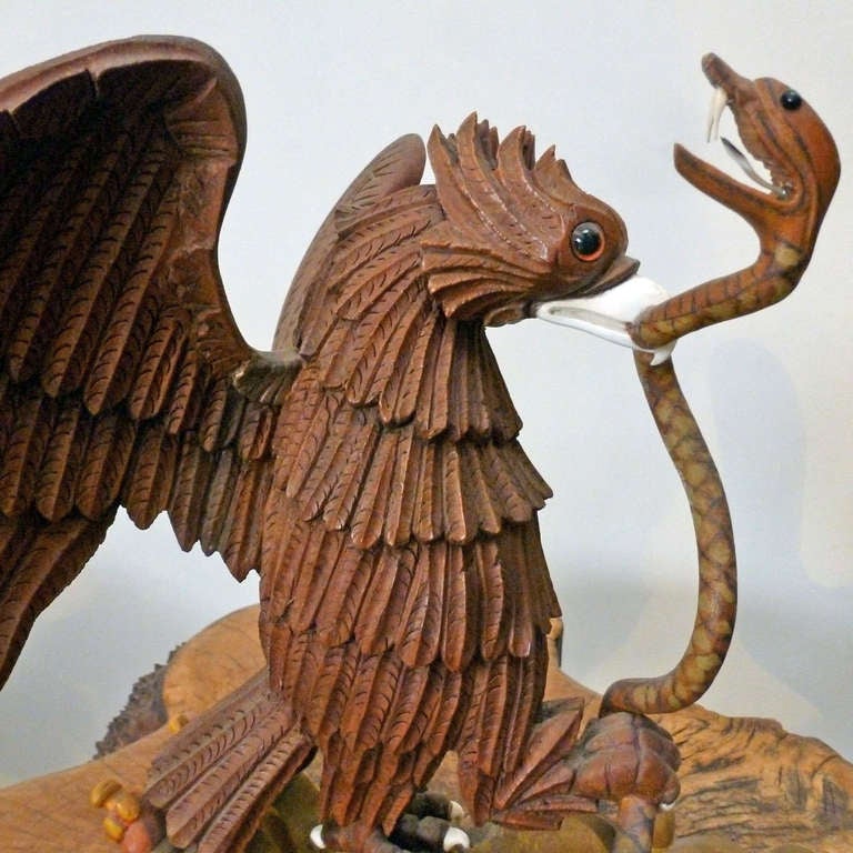 mexican eagle drawing