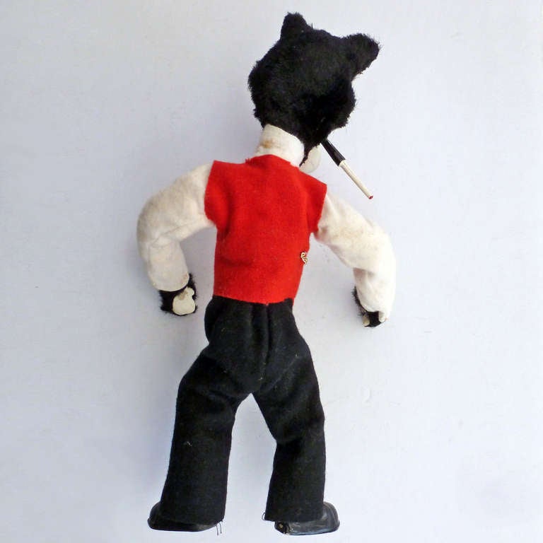 Wolf Hickok was a character in the brand of clothing and accessories for men very representative in the sixties and seventies in Mexico. 
This doll was used on the displays in some of its stores.
Good condition