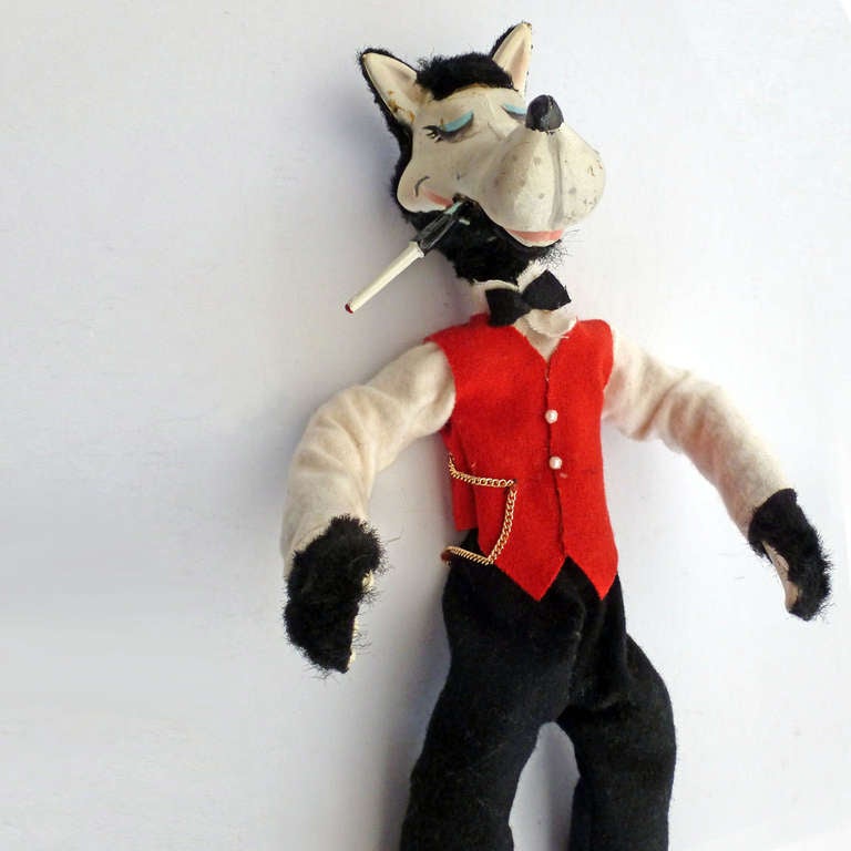 Modern Vintage Advertising Character used in a Display, Wolf Hickok For Sale