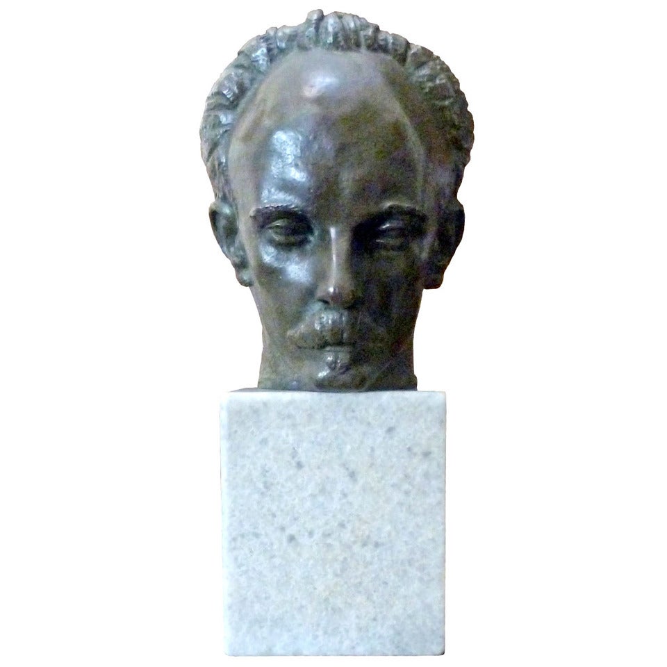 Valsuani Fondeur, Juan Jose Sicre ( cuban sculptor ), Jose Marti bronze 1926