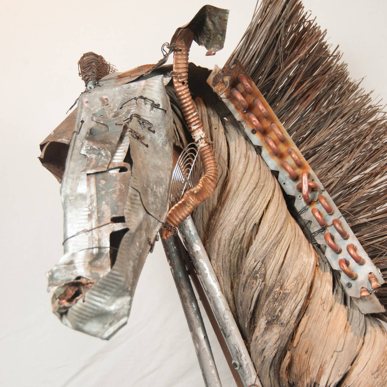 Found objects art by Los Angeles based artist Debbie Korbel.