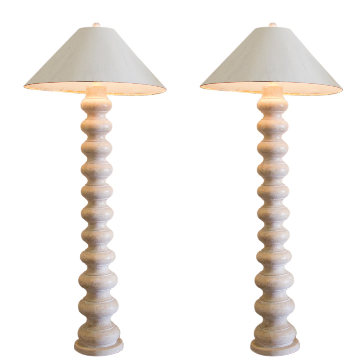 A Pair of Frances Elkins Floor Lamps