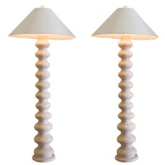 A Pair of Frances Elkins Floor Lamps