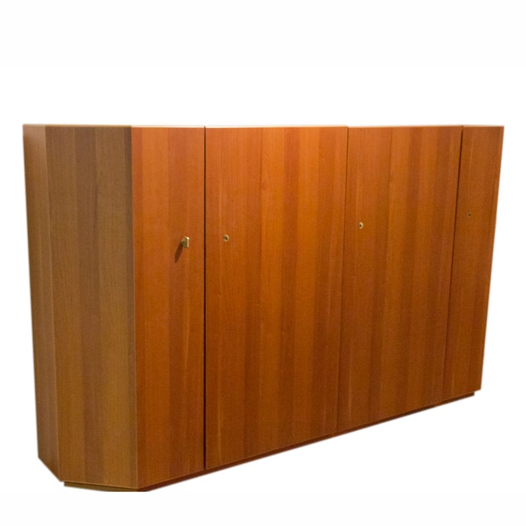 A 1974 dresser or cabinet in cherrywood by Kazuhide Takahama (Japan) for Simon Gavina (Italy).
The production of making the 