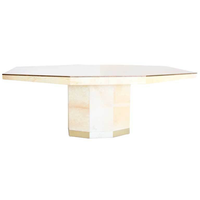 Goat Skin Table For Sale at 1stDibs