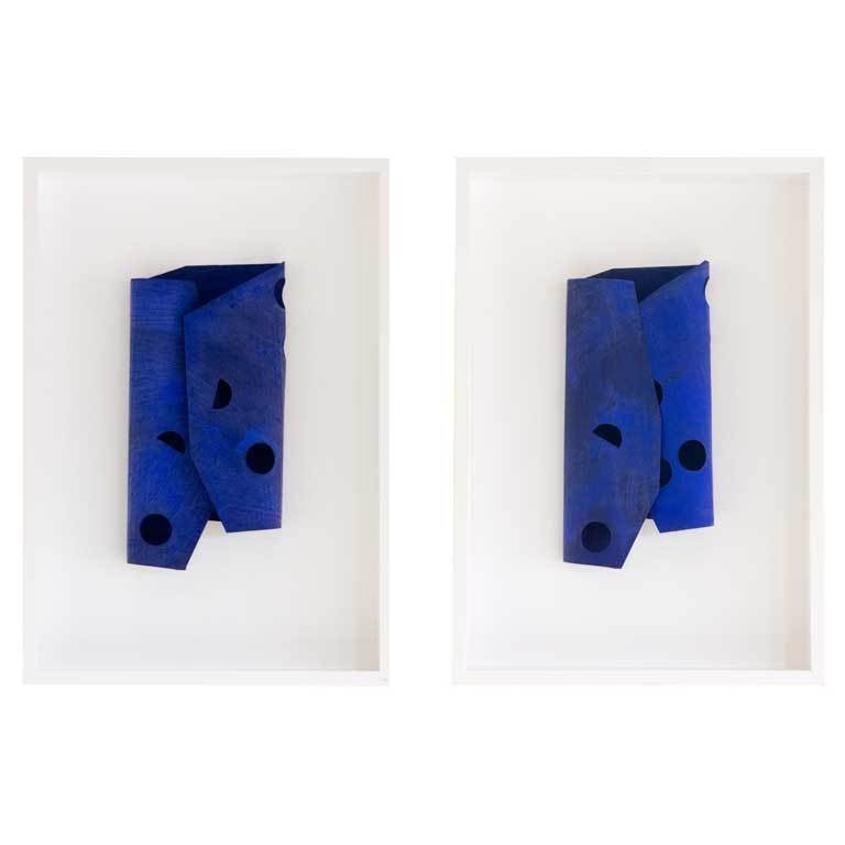 Manfred Mueller "Blue Prints" 1996 For Sale