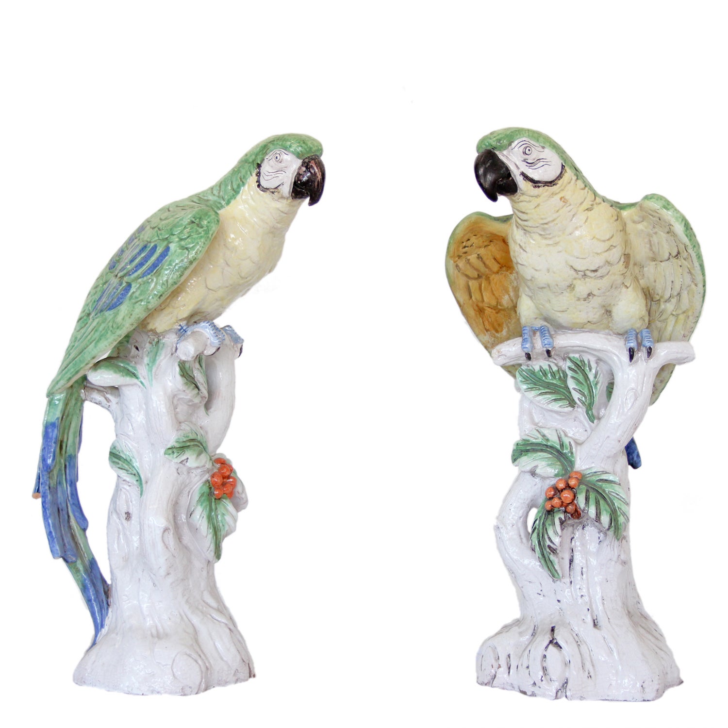 Big Terra-cotta Parrots For Sale