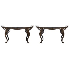 Chinoiserie Console Tables