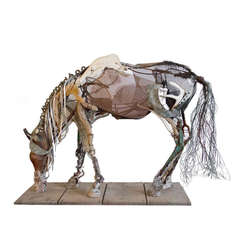 Grazing Horse by Debbie Korbel