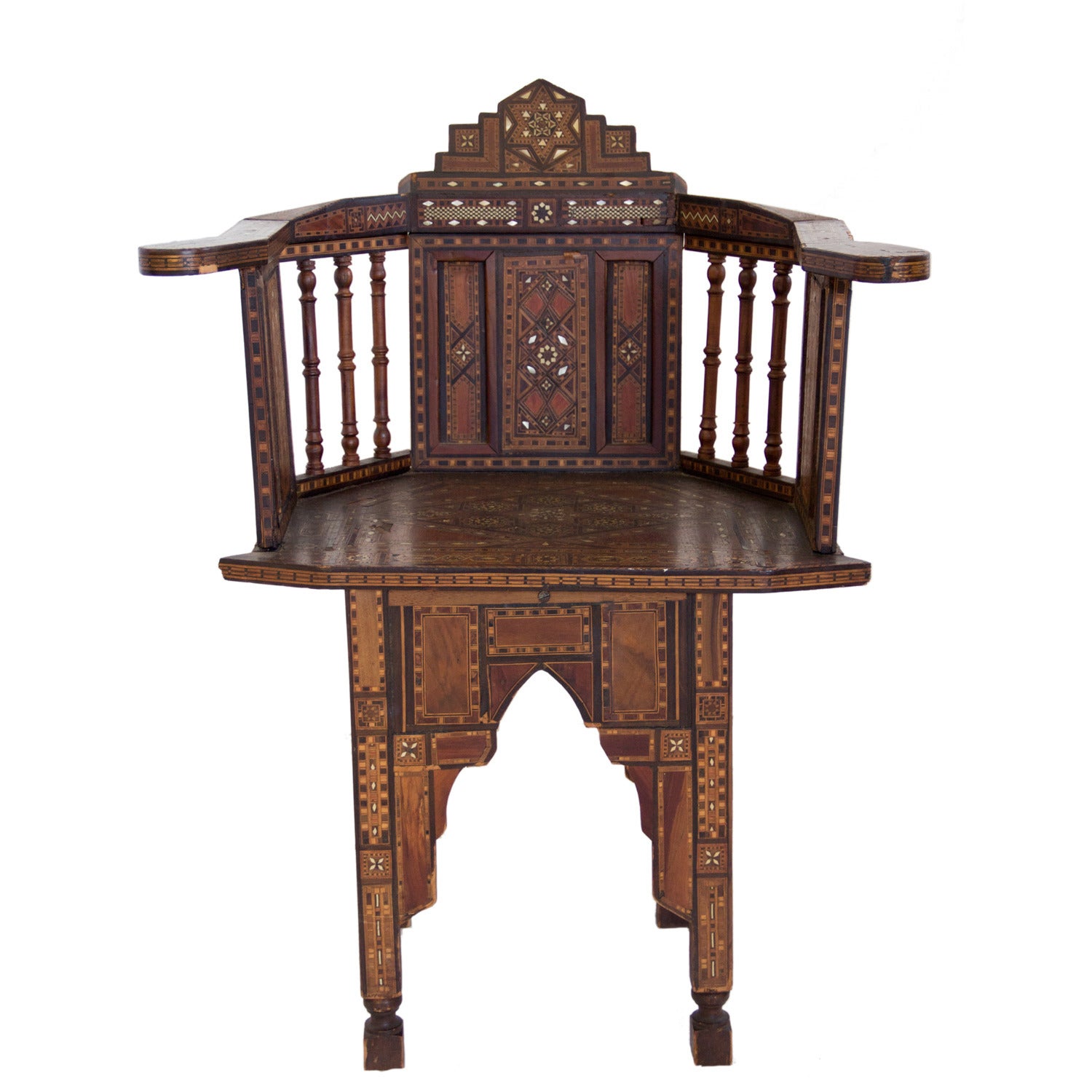 Syrian Arm Chair For Sale