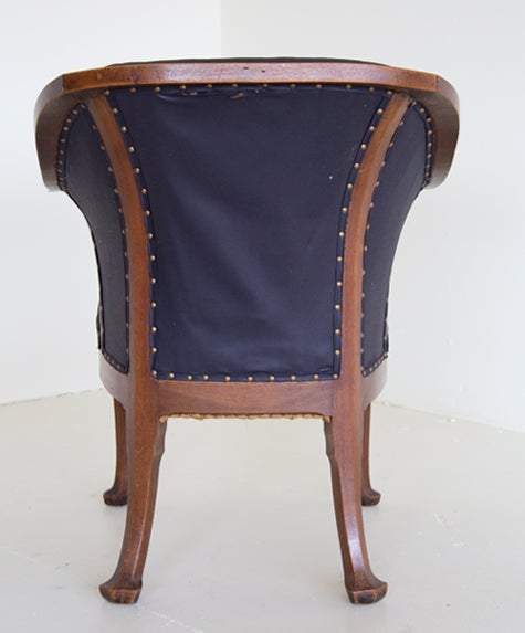 Gentlemens chairs by Henry Van De Velde In Fair Condition For Sale In Cathedral City, CA