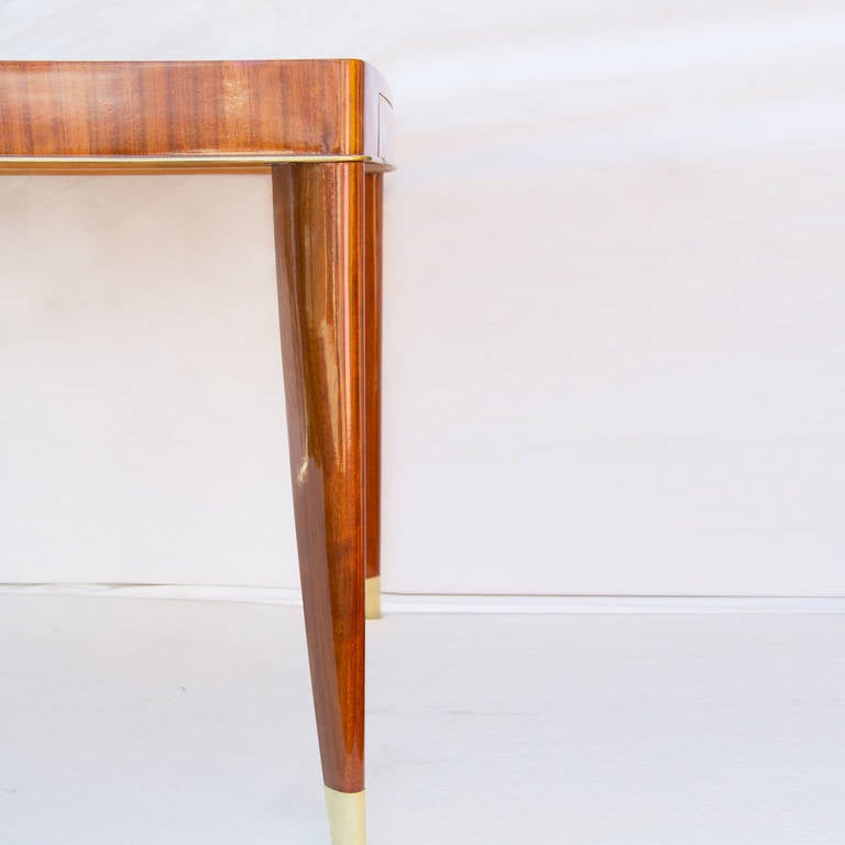 De Coene Blonde Rosewood Table In Excellent Condition For Sale In Cathedral City, CA
