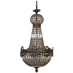 Vintage Remake of a Classical Form Chandelier