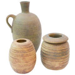 Group of Three Mobach Vases
