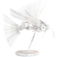 John Chase Dinosaur Fish Sculpture