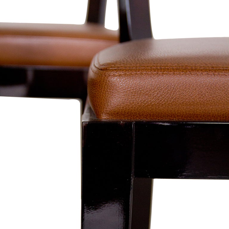 8 Hugues Chevalier Dining Chairs