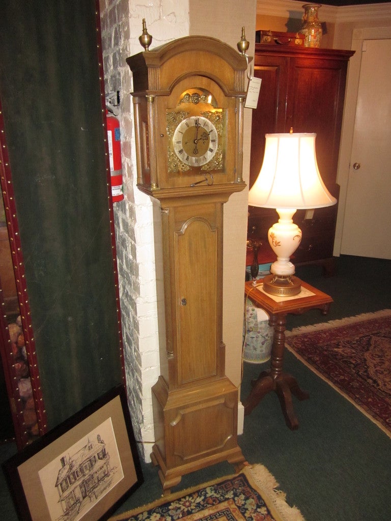 18th century clock in early 20th century case