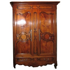 Late 18th c. French Walnut Armoire