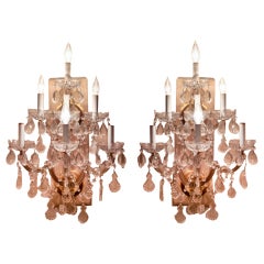 Pair of 18th c. George III style sconce