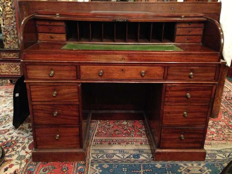 Early 19th century George III Mahogany Desk