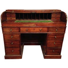 Antique Early 19th century George III Mahogany Desk 