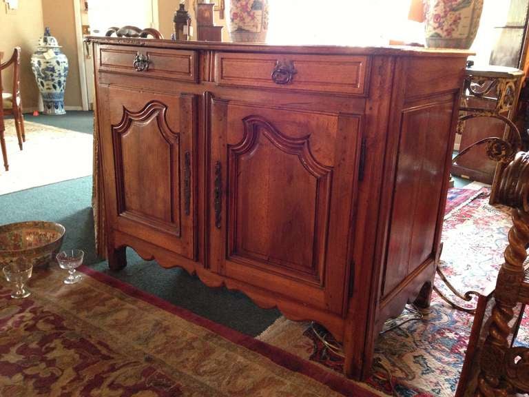 18th c. French Walnut Buffet