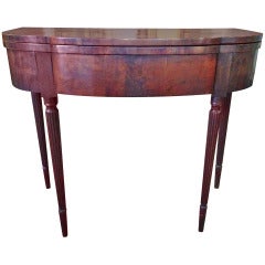 Vintage Early 20th c. Sheraton Style Card Table