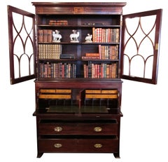 Antique 18th c. English Secretary Bookcase