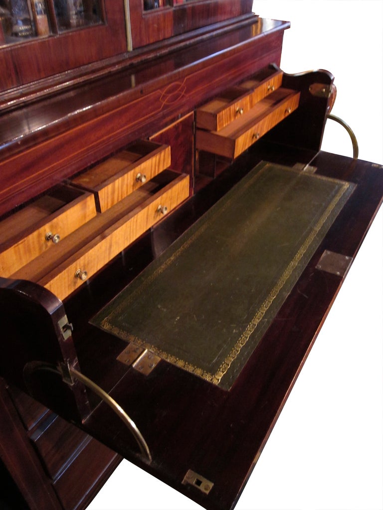 18th c. English Secretary Bookcase